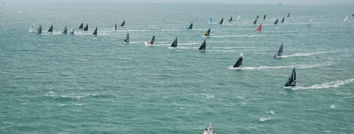 Victory of Corum (#155) on the Volvo Round Ireland Race !