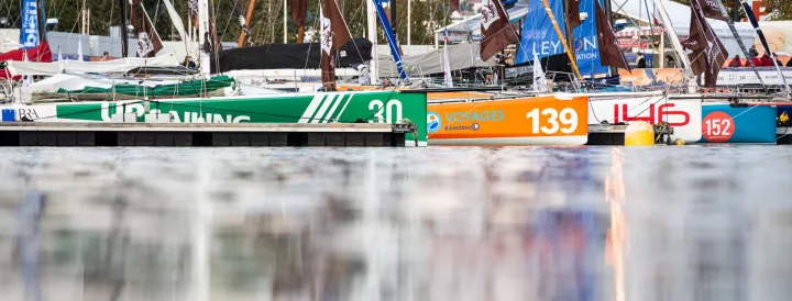 27 Class40 au départ de la Transat Jacques Vabre Normandie Le Havre