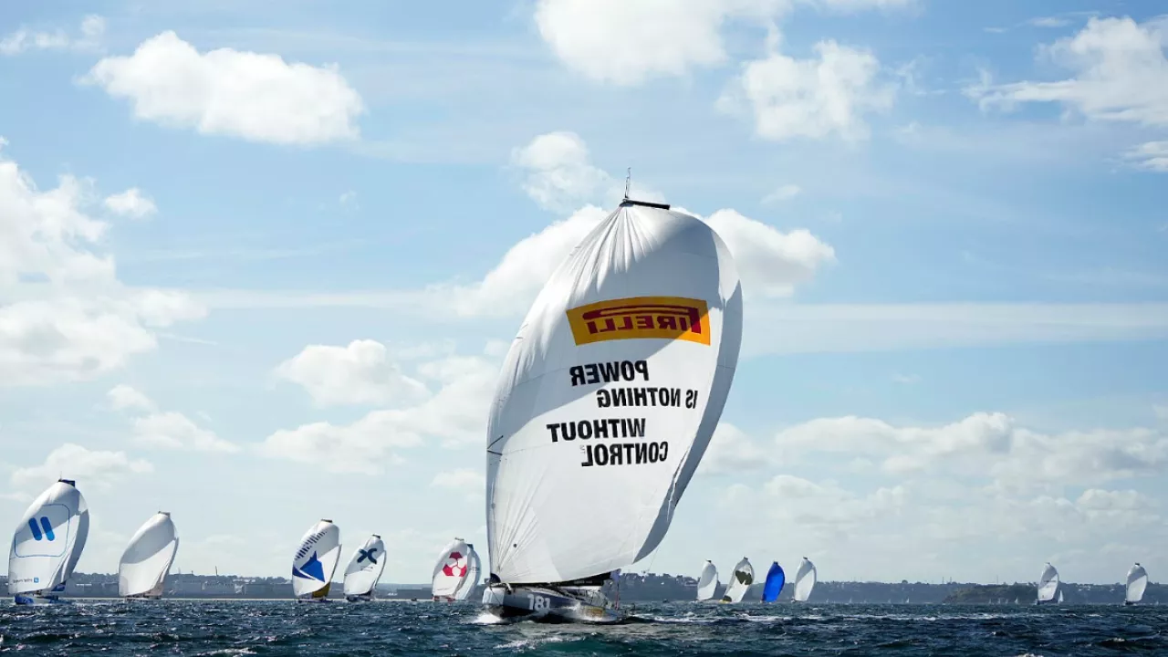 40 Malouine LAMOTTE : DOUBLE COUP FOR THE ALLA GRANDE - PIRELLI CREW
