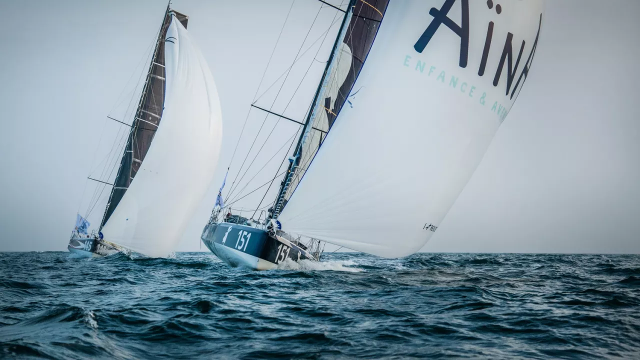 Aïna Enfance et Avenir, winner of the Normandy Channel Race !