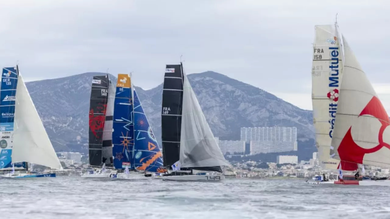Bon départ pour la 1ère CIC Med Channel race !