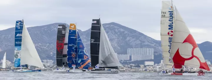 Bon départ pour la 1ère CIC Med Channel race !