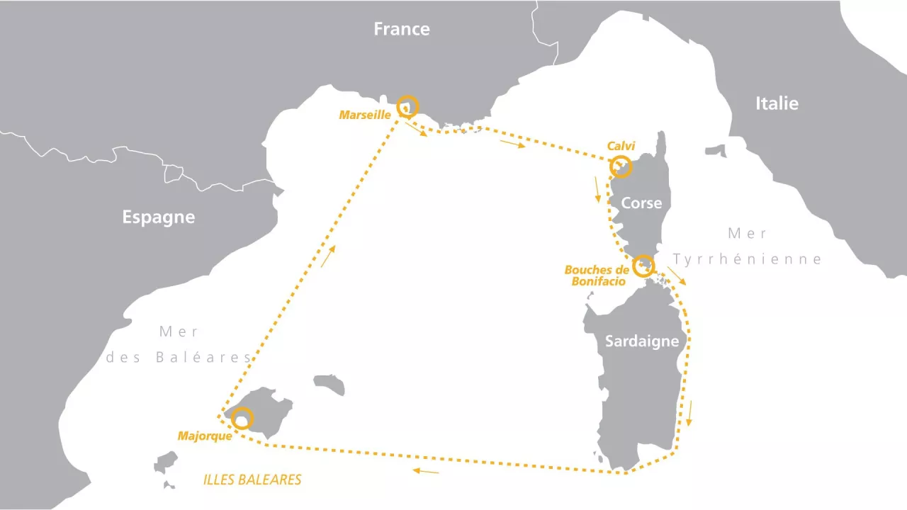CIC MED CHANNEL RACE 2025 : UNE NOUVELLE A COURSE AU LARGE EN MÉDITERRANÉE POUR LES CLASS40
