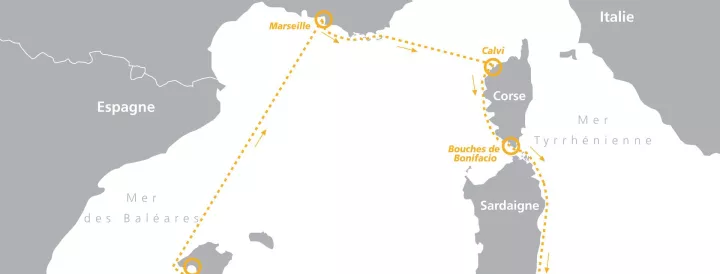 CIC MED CHANNEL RACE 2025 : UNE NOUVELLE A COURSE AU LARGE EN MÉDITERRANÉE POUR LES CLASS40