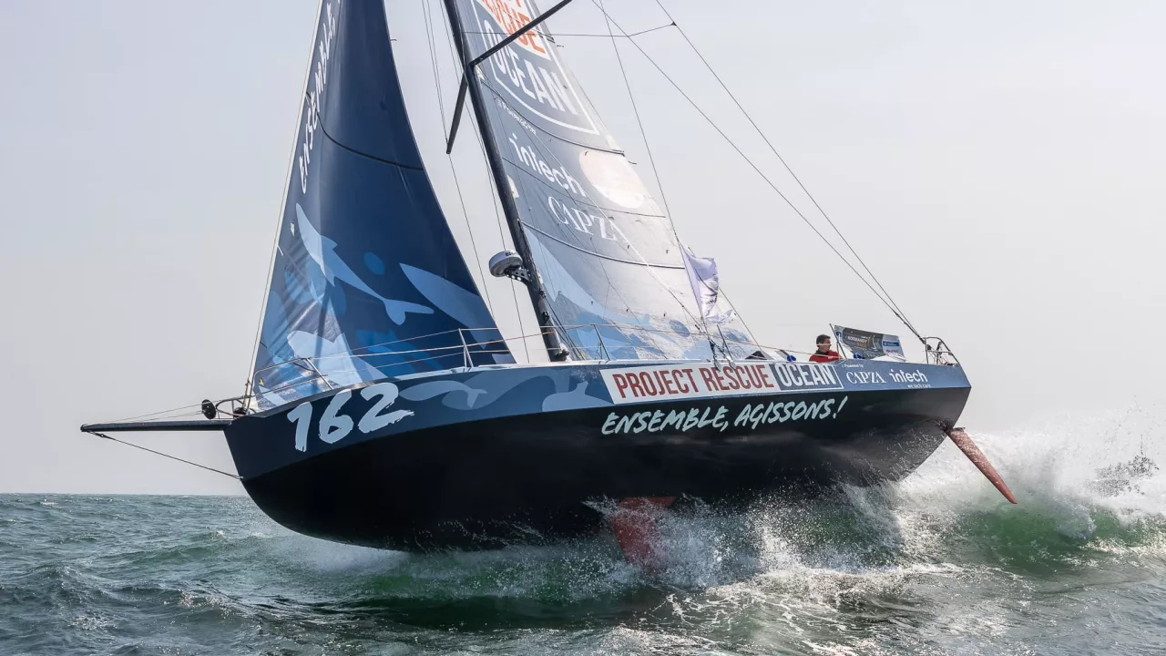 PROJECT RESCUE OCEAN TAKES THE WIN IN THE 12TH CIC NORMANDY CHANNEL RACE