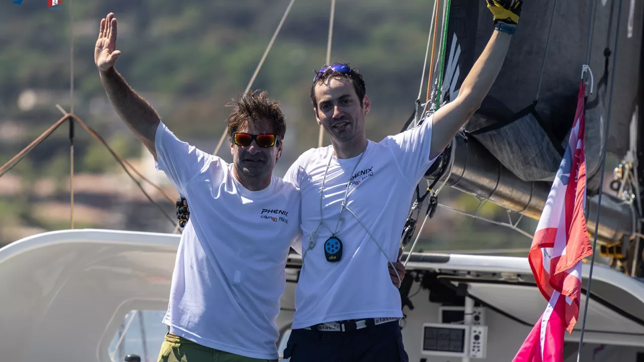 Claveau/Verdier (Phare40) Vainqueurs de la Paprec 600