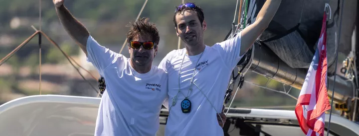 Claveau/Verdier (Phare40) Vainqueurs de la Paprec 600