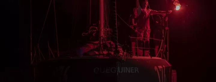 Corentin Douguet (Queguiner-Innoveo), third of the Route du Rhum