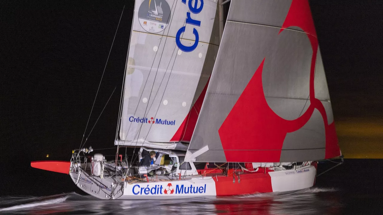 CRÉDIT MUTUEL, vainqueur de la CIC NORMANDY CHANNEL RACE