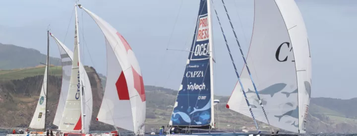 Défi Atlantique, start of the 2nd leg