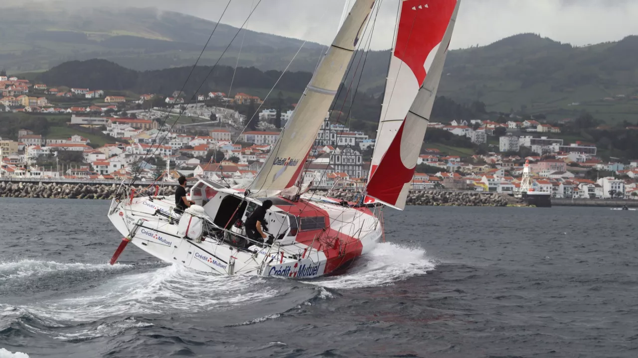 Défi Atlantique, a solid podium in Horta !