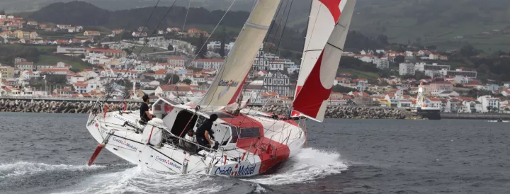 Défi Atlantique, a solid podium in Horta !
