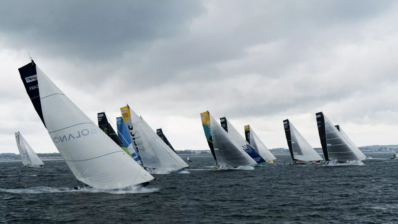 DEPART AUX NUANCES IMPRESSIONNISTES POUR LA 17ÉME CIC NORMANDY CHANNEL RACE