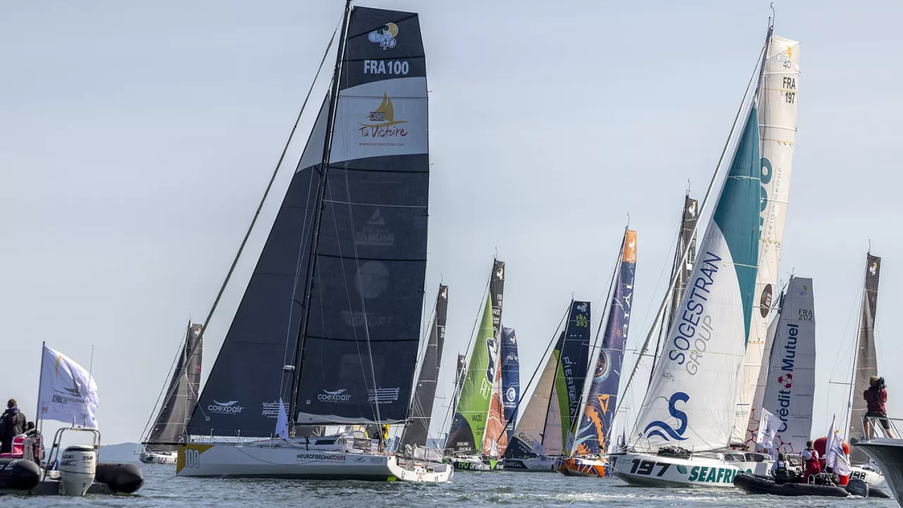 Départ estival mais exigeant pour la CIC Normandy Channel Race