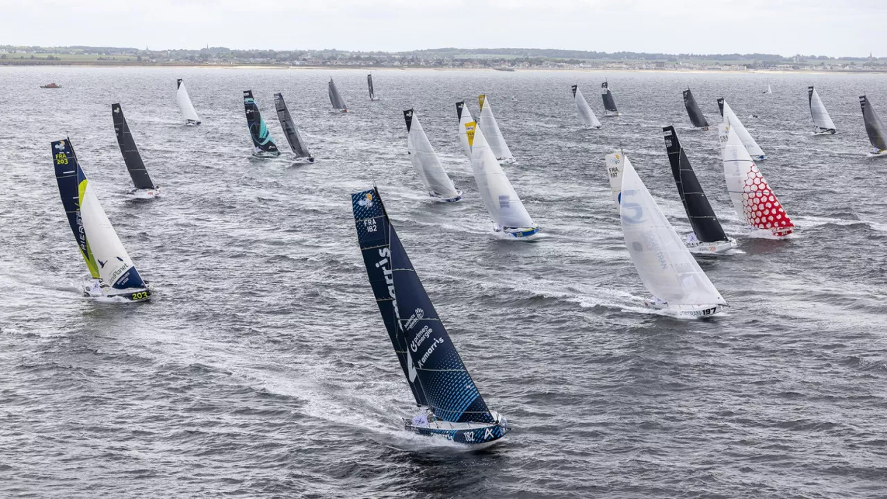 Départ grandiose pour la 16ème CIC Normandy Channel Race