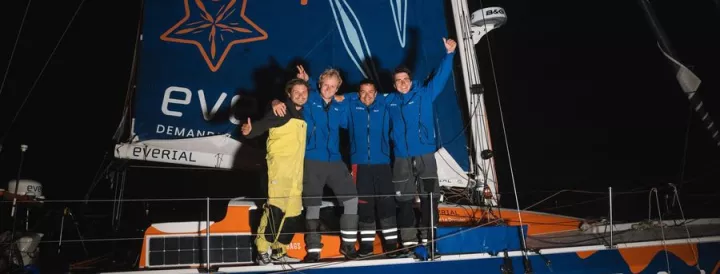Everial (E. Le Draoulec) winner of the 50th Rolex Fastnet Race