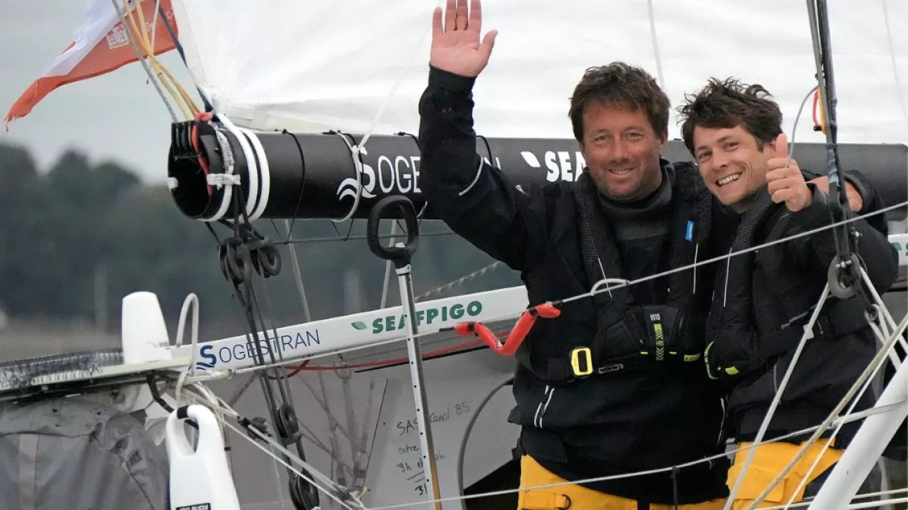 Guillaume Pirouelle et Cédric Château, champions Class40 2025 !