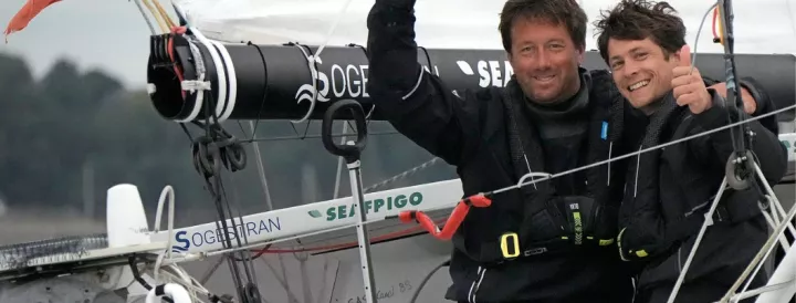 Guillaume Pirouelle and Cédric Château, 2025 Class40 champions !