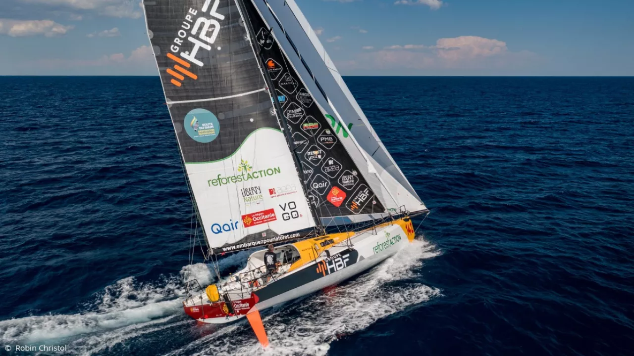 Kito de Pavant, vainqueur inaugural du Trophée Méditerranée Class40 !