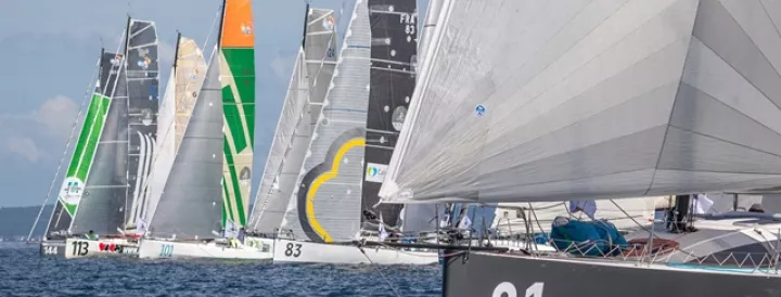 Victory for Imerys (#130) on the Normandy Channel Race!