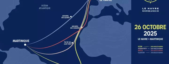 Transat Café L'Or Normandie-Le Havre route unveiled