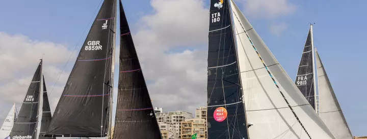 M. Sericano (Lucente), winner of the Rolex Middle Sea Race