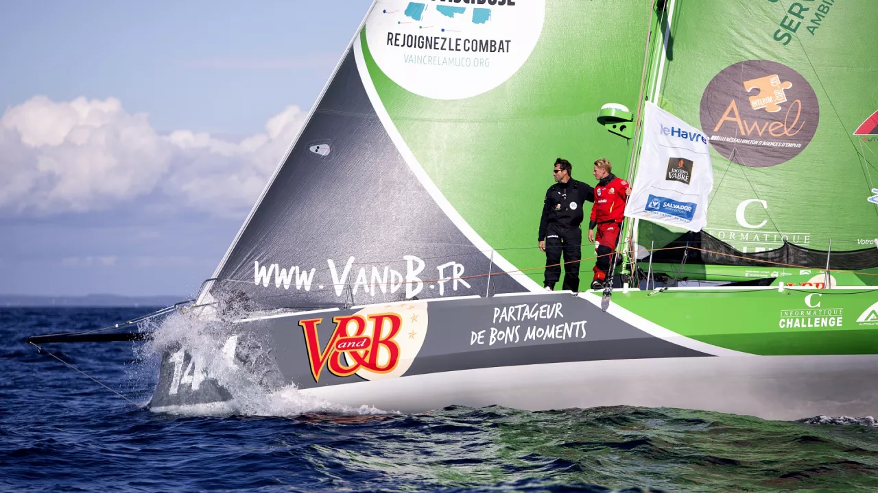 M. Sorel & A. Carpentier (V and B) remportent la Transat Jacques Vabre !