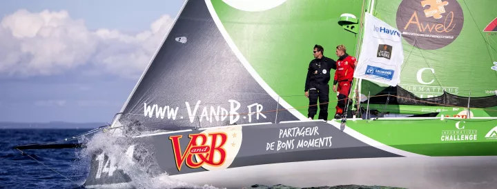 M. Sorel & A. Carpentier (V and B) remportent la Transat Jacques Vabre !