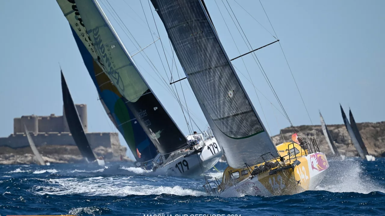 Massilia Offshore Cup, 9 Class40 entre Marseille et Barcelone