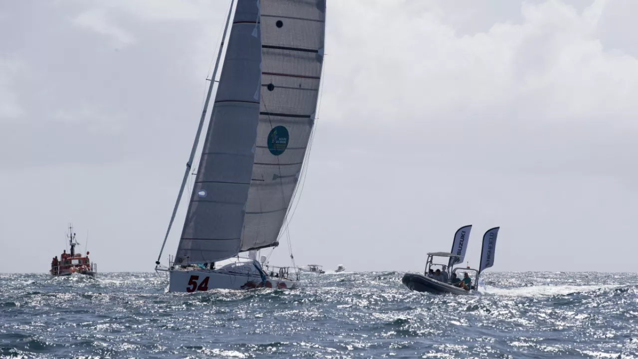 Michael Hennessy, vainqueur de la Route du Rhum en catégorie Vintage !