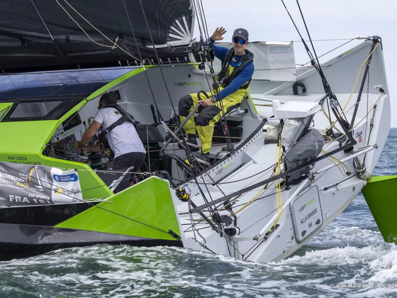 Pep Costa wins the 2026 Class40 Manche Atlantique Trophy