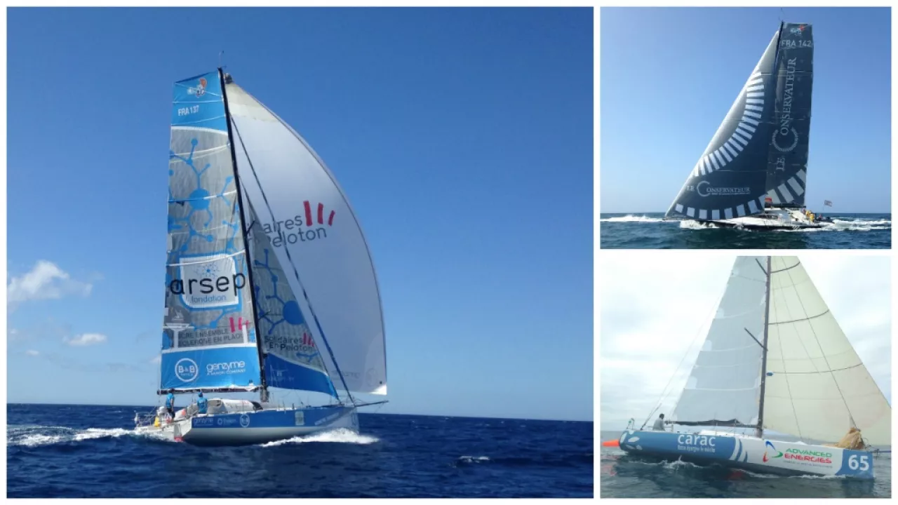 Solidaires en Peloton ARSEP, vainqueur du championnat Class40 2015!