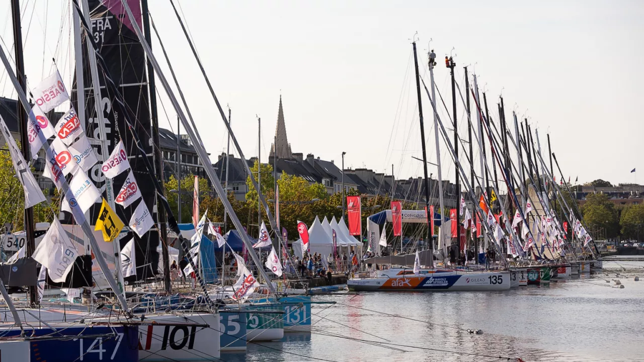 Watch the start of the Normandy Channel Race LIVE