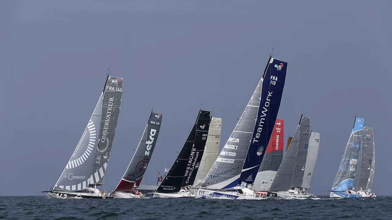 Start of the Normandy Channel Race