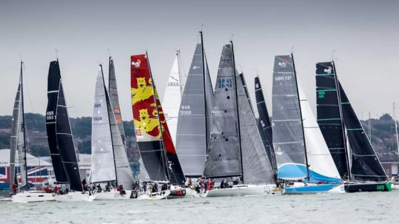 Victoire de Phorty (#137) sur la RORC Myth of Malham Race !