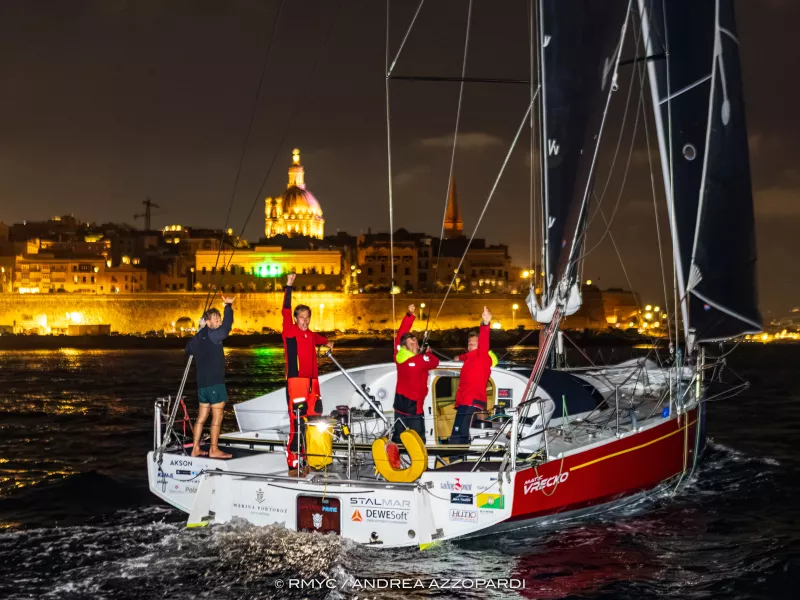 Victoire Slovène sur la Cannes Malta Race