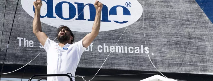 Yoann Richomme, winner of the Route du Rhum !