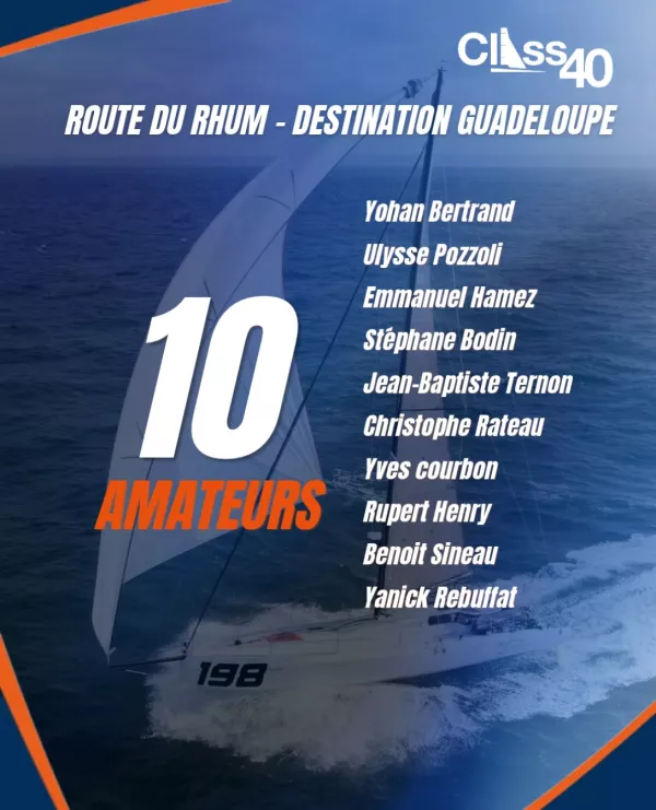 Une des forces de la Class40 réside dans sa diversité