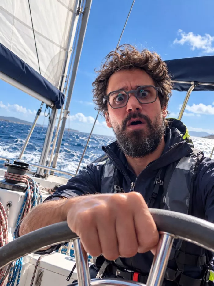 un skipper inconnu en tête