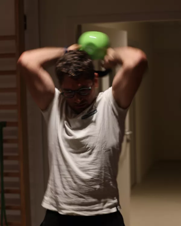 Final gym sessions before the Atlantic challenge
