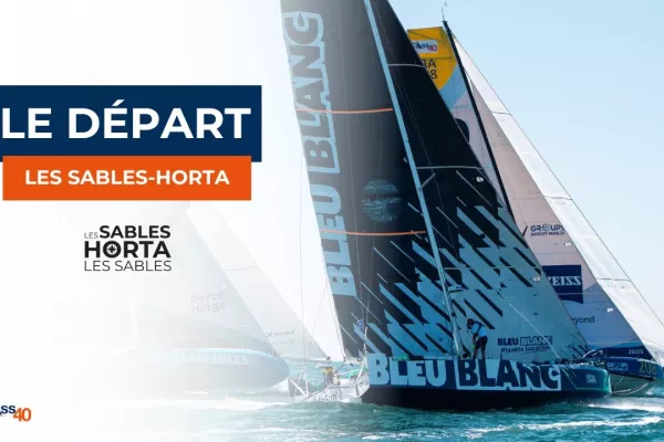 D&eacute;part &eacute;tape 1 Les Sables-Horta