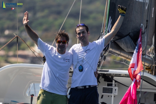 M Claveau et F Verdier Vainqueur de la PAPREC 600