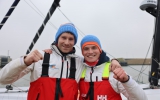 Lennart Burke et Melwin Fink 