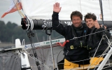 Guillaume Pirouelle et Cdric Chateau lors de la 40 Malouine - La Trinquette