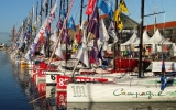 Les Class40 au bassin Paul Vatine du Havre