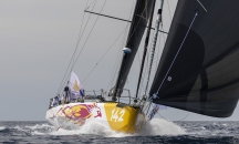 Mathieu Claveau et fran�ois Verdier vainqueurs de la CICI med Channel Race 2026 Photo Jean-Marie Liot