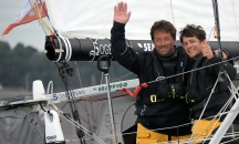 Guillaume Pirouelle et Cdric Chateau lors de la 40 Malouine - La Trinquette