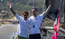 M Claveau et F Verdier Vainqueur de la PAPREC 600