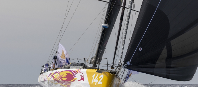 Mathieu Claveau et fran�ois Verdier vainqueurs de la CICI med Channel Race 2026 Photo Jean-Marie Liot